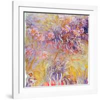 Impression: Flowers-Claude Monet-Framed Giclee Print