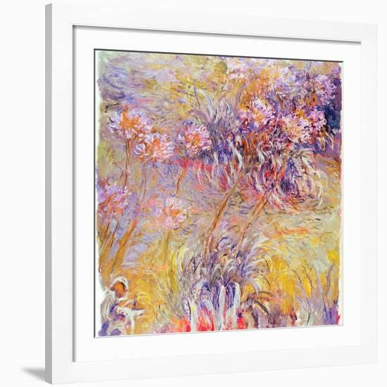 Impression: Flowers-Claude Monet-Framed Giclee Print