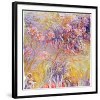 Impression: Flowers-Claude Monet-Framed Giclee Print