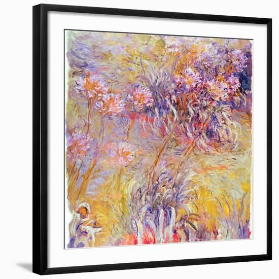 Impression: Flowers-Claude Monet-Framed Giclee Print