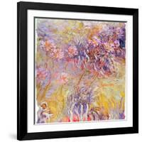 Impression: Flowers-Claude Monet-Framed Giclee Print