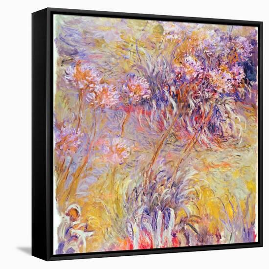 Impression: Flowers-Claude Monet-Framed Stretched Canvas