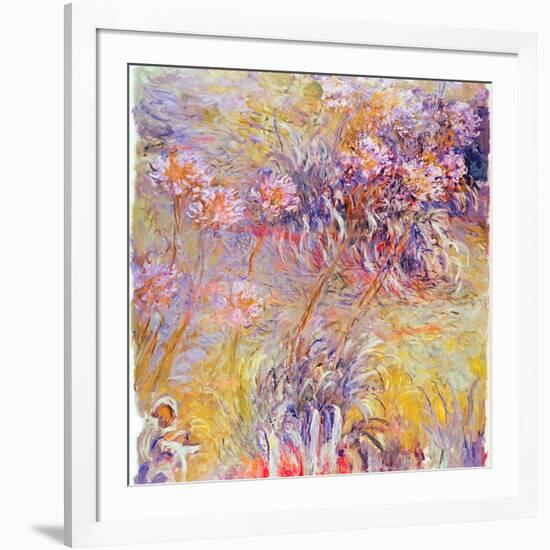 Impression: Flowers-Claude Monet-Framed Giclee Print