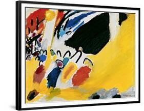 Impression III (Concert)-Wassily Kandinsky-Framed Art Print