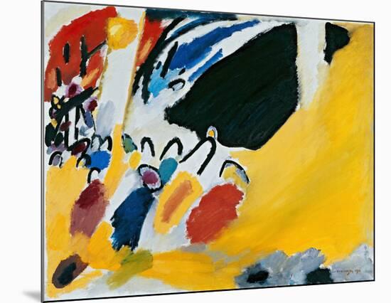 Impression lll (1911)-Wassily Kandinsky-Mounted Art Print
