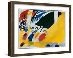 Impression No. 3 (Concert) 1911 (Oil on Canvas)-Wassily Kandinsky-Framed Giclee Print