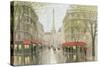 Impression of Paris-Myles Sullivan-Stretched Canvas