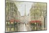 Impression of Paris-Myles Sullivan-Mounted Art Print