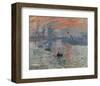 Impression Rising Sun-Claude Monet-Framed Art Print