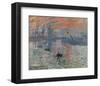 Impression Rising Sun-Claude Monet-Framed Art Print