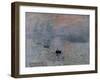 Impression, Rising Sun-Claude Monet-Framed Art Print