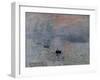 Impression, Rising Sun-Claude Monet-Framed Art Print