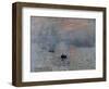 Impression, Rising Sun-Claude Monet-Framed Art Print