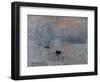 Impression, Rising Sun-Claude Monet-Framed Art Print