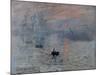 Impression, Rising Sun-Claude Monet-Mounted Art Print