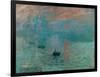 Impression, Soleil Levant (Impression, Rising Sun), painted 1872 in Le Havre, France.-Claude Monet-Framed Giclee Print