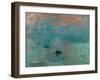 Impression, Soleil Levant (Impression, Rising Sun), painted 1872 in Le Havre, France.-Claude Monet-Framed Giclee Print