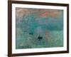 Impression, Soleil Levant (Impression, Rising Sun), painted 1872 in Le Havre, France.-Claude Monet-Framed Giclee Print