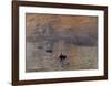 Impression, Soleil Levant-Claude Monet-Framed Premium Giclee Print