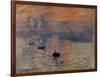 Impression, Soleil Levant-Claude Monet-Framed Giclee Print