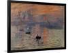 Impression, Soleil Levant-Claude Monet-Framed Giclee Print