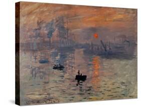 Impression, Soleil Levant-Claude Monet-Stretched Canvas