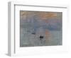 Impression: Sunrise, 1872-Claude Monet-Framed Premium Giclee Print