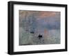 Impression, Sunrise, 1872-Claude Monet-Framed Art Print