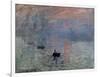 Impression, Sunrise, 1872-Claude Monet-Framed Art Print