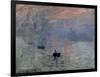 Impression, Sunrise, 1872-Claude Monet-Framed Art Print