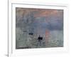 Impression, Sunrise, 1872-Claude Monet-Framed Art Print