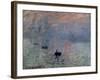 Impression, Sunrise, 1872-Claude Monet-Framed Art Print