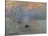 Impression: Sunrise, 1872-Claude Monet-Stretched Canvas