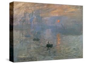 Impression: Sunrise, 1872-Claude Monet-Stretched Canvas