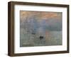 Impression: Sunrise, 1872-Claude Monet-Framed Giclee Print