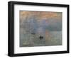 Impression: Sunrise, 1872-Claude Monet-Framed Giclee Print