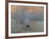 Impression: Sunrise, 1872-Claude Monet-Framed Giclee Print