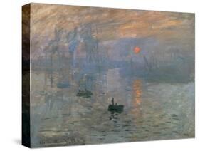 Impression: Sunrise, 1872-Claude Monet-Stretched Canvas