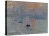 Impression: Sunrise, 1872-Claude Monet-Stretched Canvas