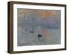 Impression: Sunrise, 1872-Claude Monet-Framed Giclee Print