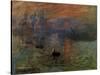 Impression: Sunrise 1873-Claude Monet-Stretched Canvas