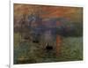 Impression: Sunrise 1873-Claude Monet-Framed Giclee Print