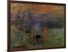 Impression: Sunrise 1873-Claude Monet-Framed Giclee Print