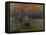 Impression: Sunrise 1873-Claude Monet-Framed Stretched Canvas