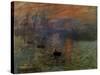 Impression: Sunrise 1873-Claude Monet-Stretched Canvas