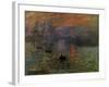 Impression: Sunrise 1873-Claude Monet-Framed Giclee Print