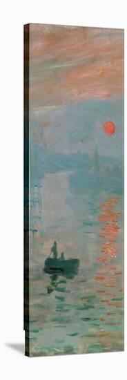 Impression, Sunrise, c. 1872 (detail)-Claude Monet-Stretched Canvas