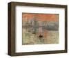 Impression, Sunrise, c.1872-Claude Monet-Framed Art Print