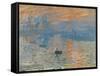 Impression, Sunrise (Impression, Soleil Levan), 1872-Claude Monet-Framed Stretched Canvas