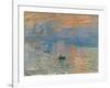 Impression, Sunrise (Impression, Soleil Levan), 1872-Claude Monet-Framed Giclee Print